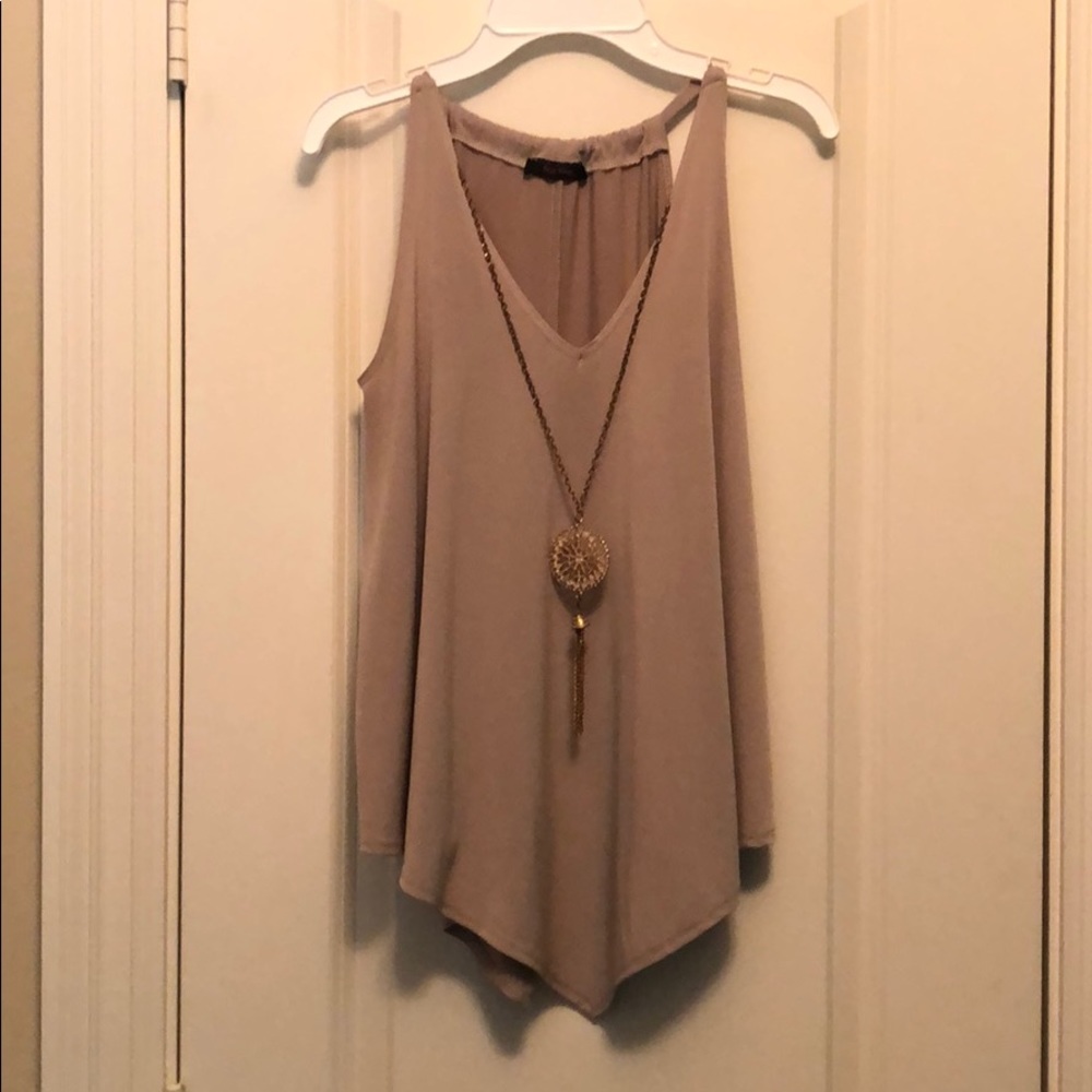 Tan Tank Top